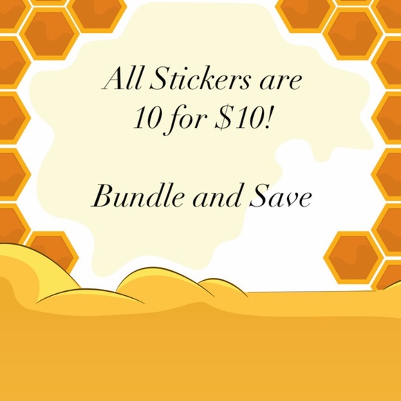 10 for $10 Stickers 🐝 Bundle to Save!! - Picture 4 of 4